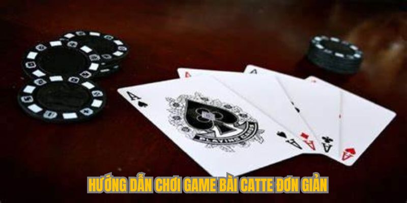 Hướng dẫn chơi game bài Catte đơn giản 